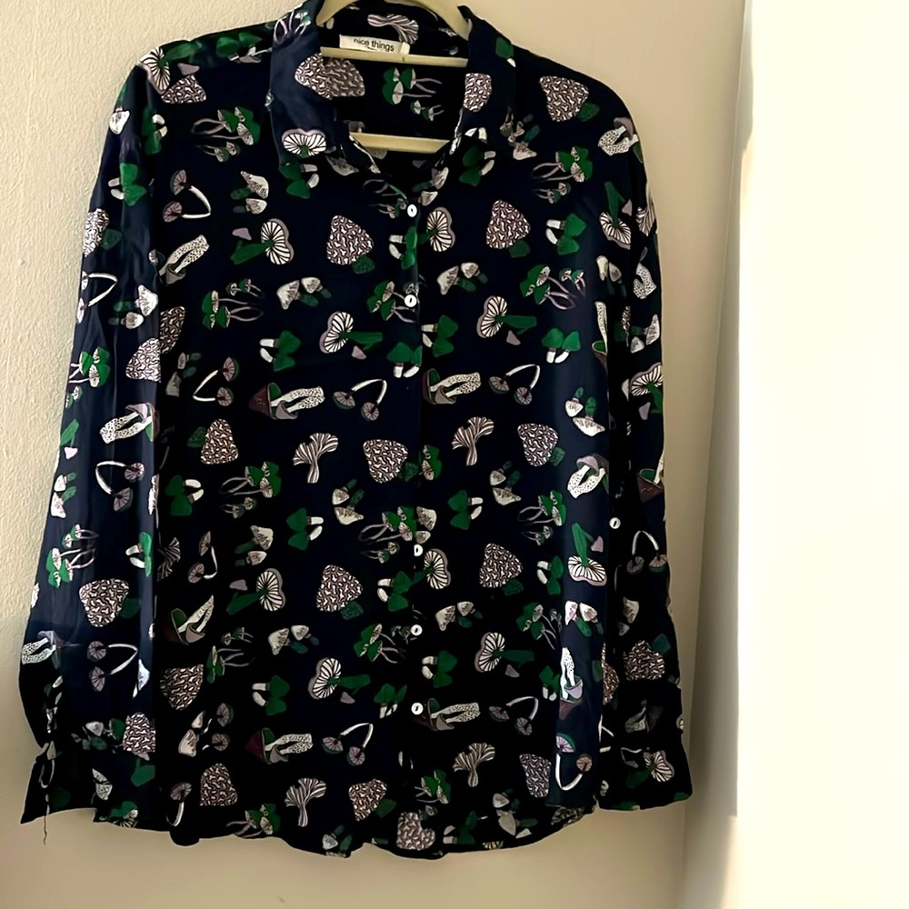 Nice things Long sleeves mushroom shirt